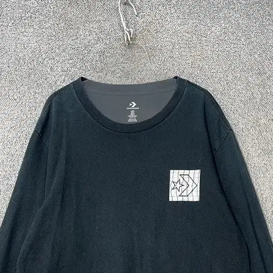 [BUNJANG] Converse Navy Long Sleeve T-Shirt XL / 컨버스 네이비 긴팔티 XL