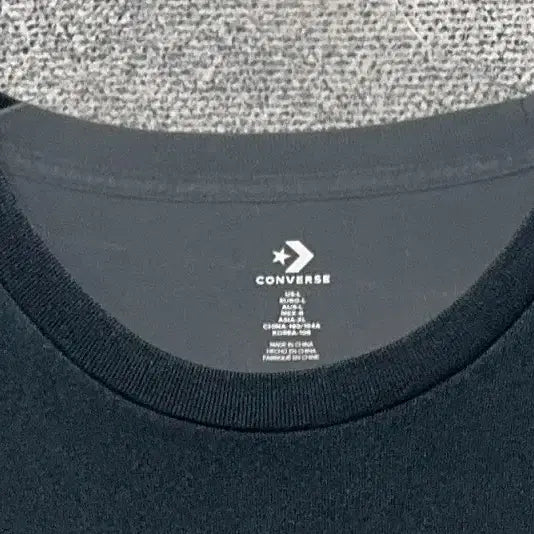 [BUNJANG] Converse Navy Long Sleeve T-Shirt XL / 컨버스 네이비 긴팔티 XL