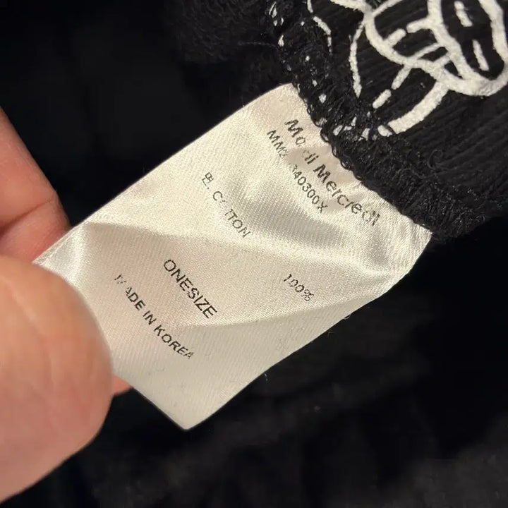[BUNJANG] Mardi Mercredi Black Flower Pattern Training Pants / 마르디메크르디 블랙 플라워 패턴 트레이닝 바지 팬츠 D734