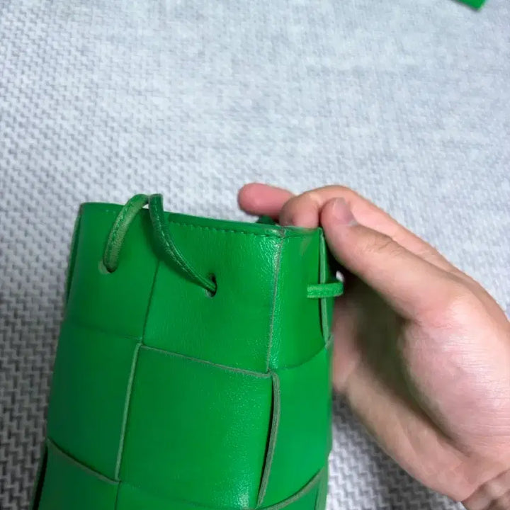 [BUNJANG] Bottega Veneta Cassette Bucket Bag - Green / [ A급 / 미니 ] 보테가베네타 카세트 버킷백 그린