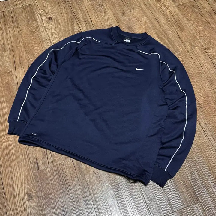 [BUNJANG] Nike Dri-FIT Navy Sweatshirt / [2XL] 나이키 드라이핏 네이비 맨투맨