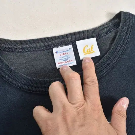 [BUNJANG] Champion UC Berkeley Vintage T-shirt / 90S USA 챔피온 CAL 반팔티 XL M0282