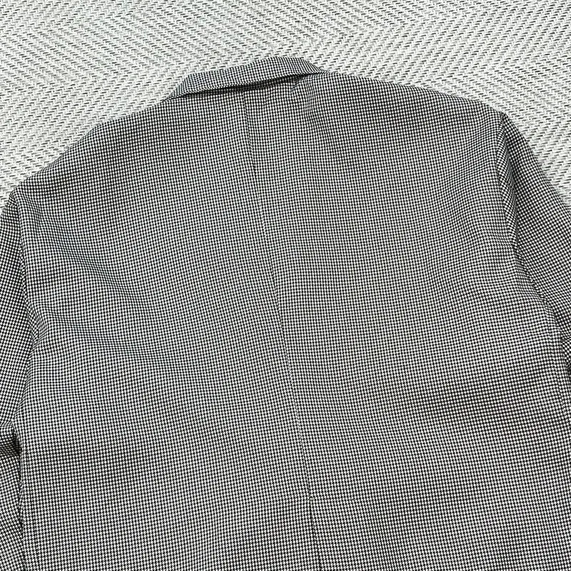 [BUNJANG] Freaks Store Check Double Blazer r3510 / 프릭스스토어 체크 더블 블레이저 r3510