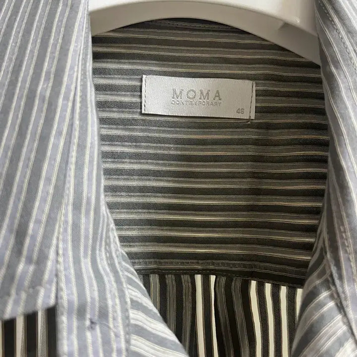[SOLD OUT] [46] 모마디자인 시스루 레이온 스트라이프 셔츠