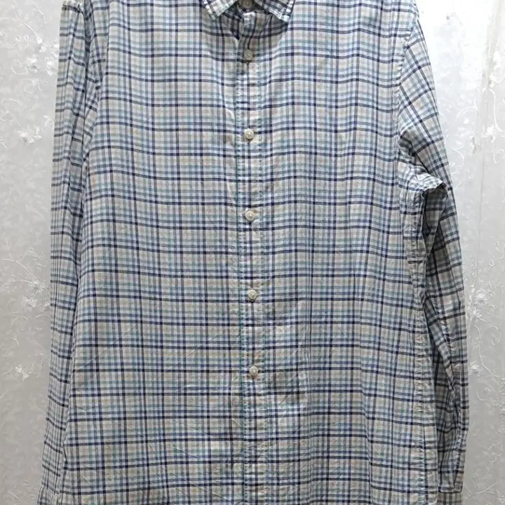 [BUNJANG] Kolon Check Shirt 105 / 코오롱 체크셔츠 105