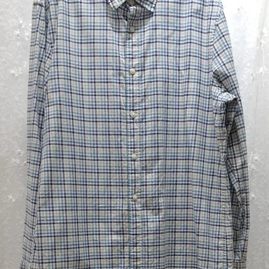 [BUNJANG] Kolon Check Shirt 105 / 코오롱 체크셔츠 105