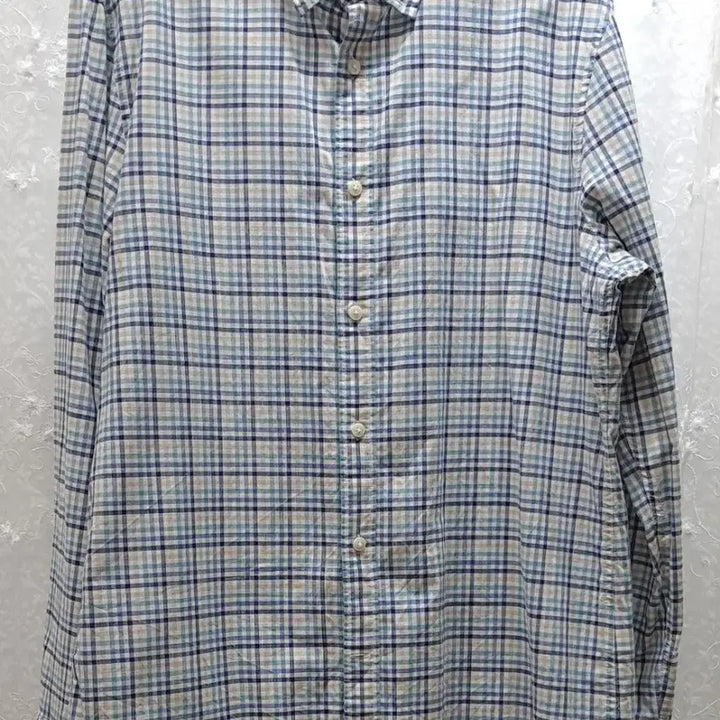 [BUNJANG] Kolon Check Shirt 105 / 코오롱 체크셔츠 105