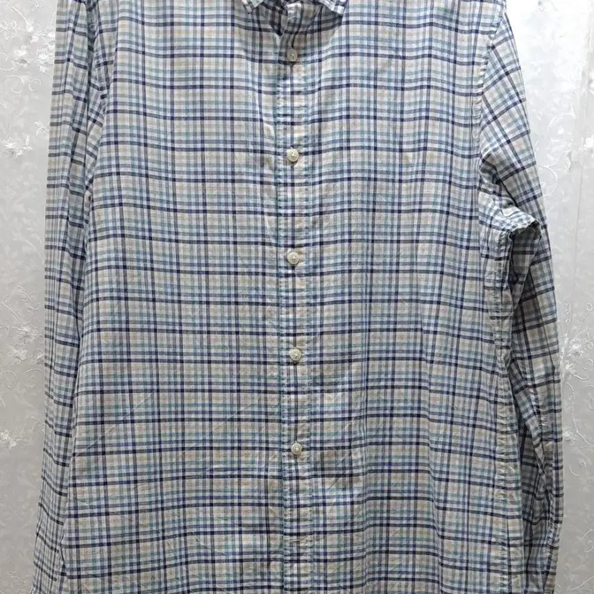 [BUNJANG] Kolon Check Shirt 105 / 코오롱 체크셔츠 105