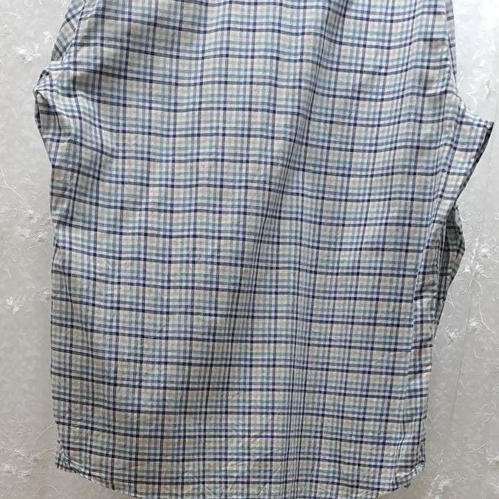 [BUNJANG] Kolon Check Shirt 105 / 코오롱 체크셔츠 105