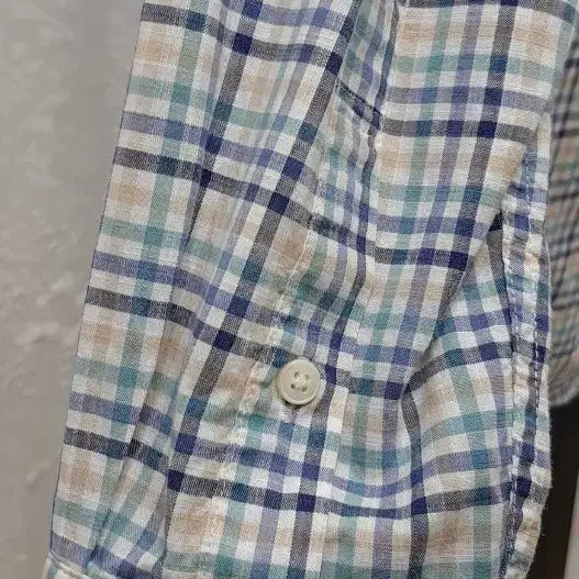 [BUNJANG] Kolon Check Shirt 105 / 코오롱 체크셔츠 105
