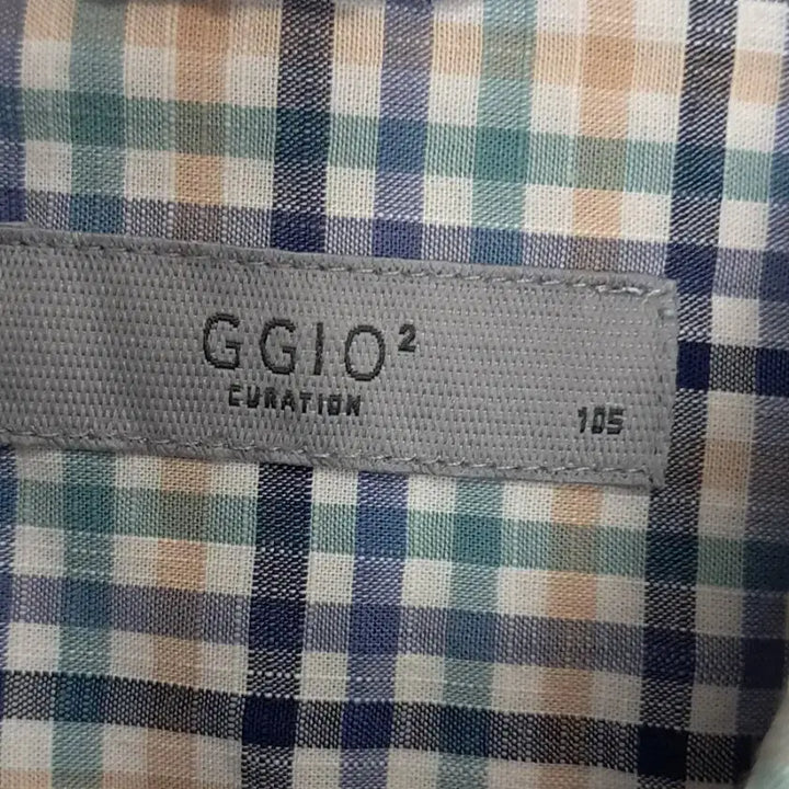 [BUNJANG] Kolon Check Shirt 105 / 코오롱 체크셔츠 105