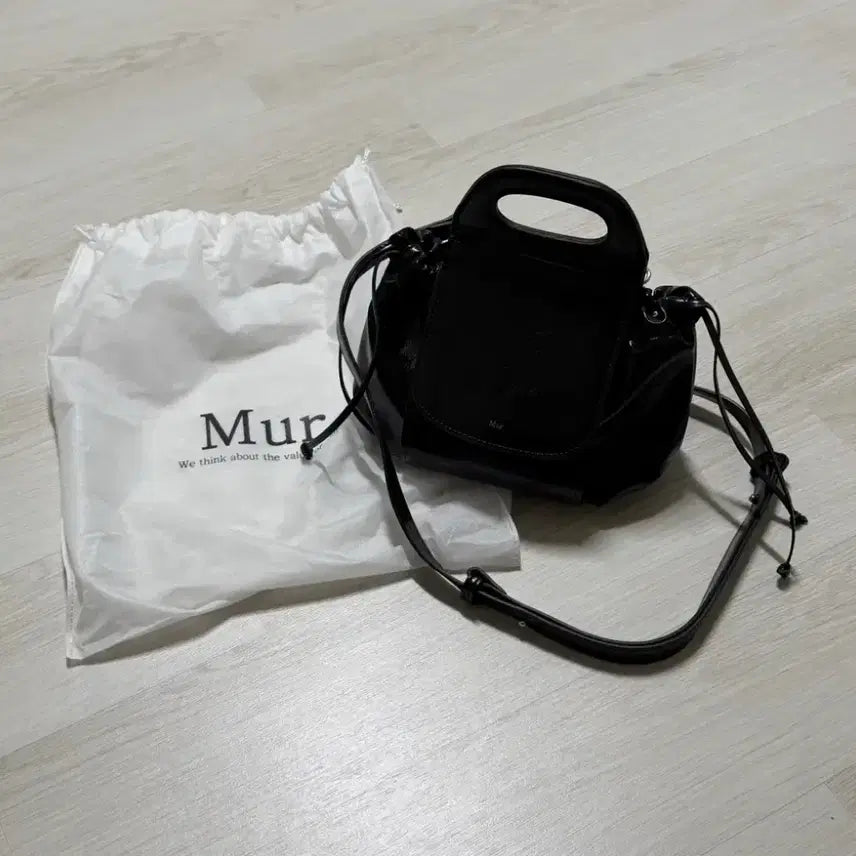 [SOLD OUT] Mur 무르 키치백 미니백 블랙