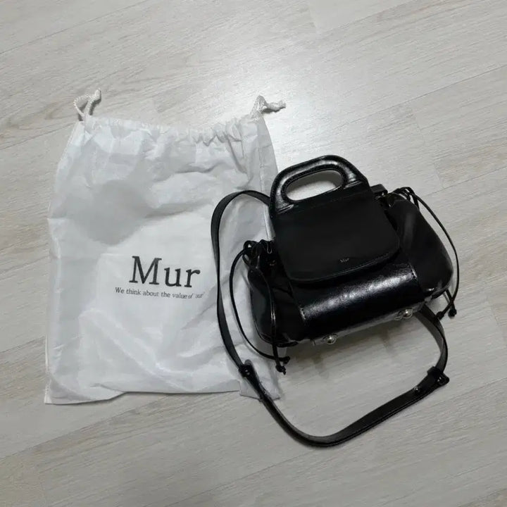 [SOLD OUT] Mur 무르 키치백 미니백 블랙