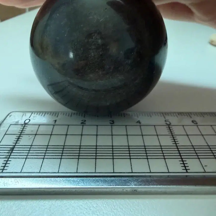 [BUNJANG] Silver Sheen Obsidian Sphere / 원석 구 실버 쉰 옵시디언 스피어 판매