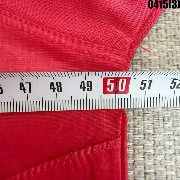 [BUNJANG] Reebok Red Anorak Hooded Windbreaker / 95 리복 레드 아노락 후드 바람막이 0415(3)