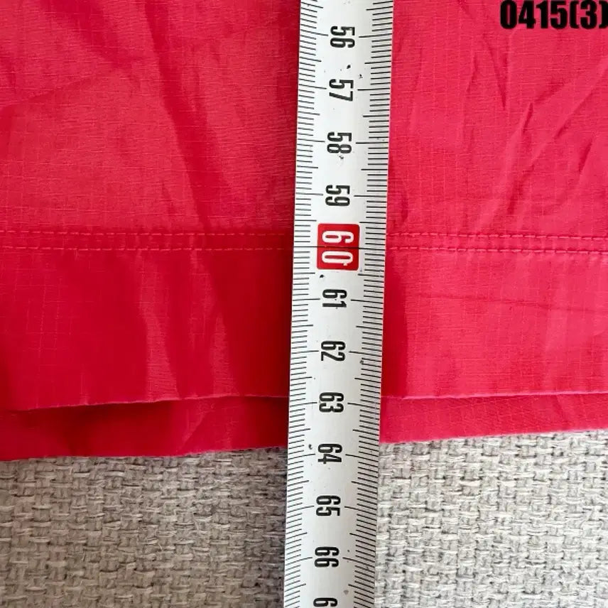 [BUNJANG] Reebok Red Anorak Hooded Windbreaker / 95 리복 레드 아노락 후드 바람막이 0415(3)