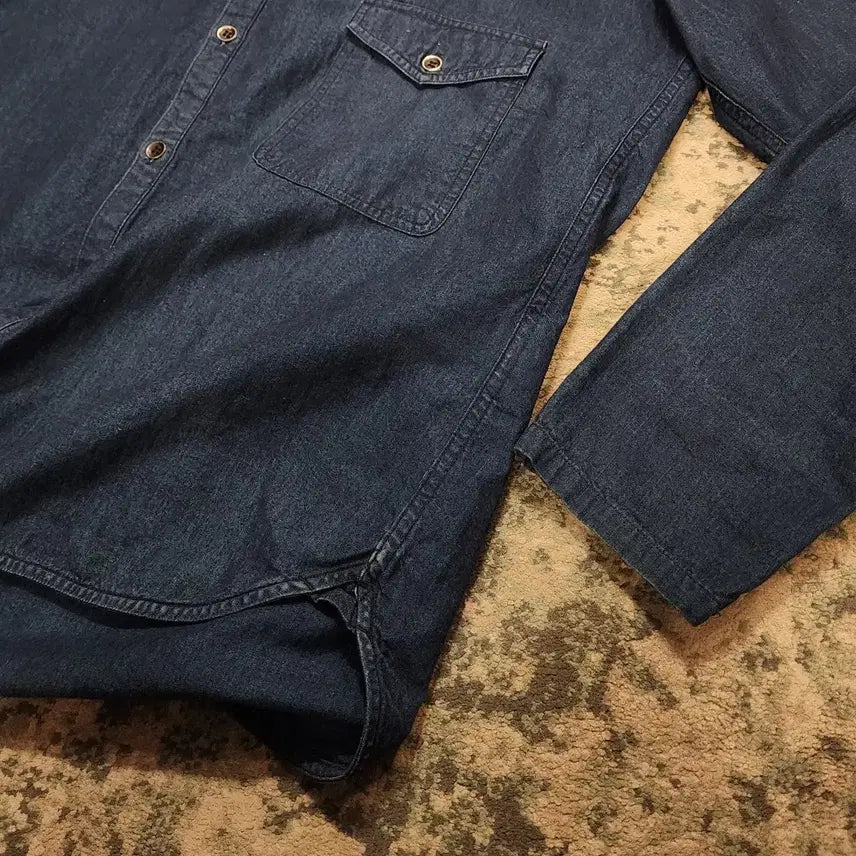 [BUNJANG] Ordinary Fits Collarless Shirt / 오디너리 핏츠 논카라 셔츠