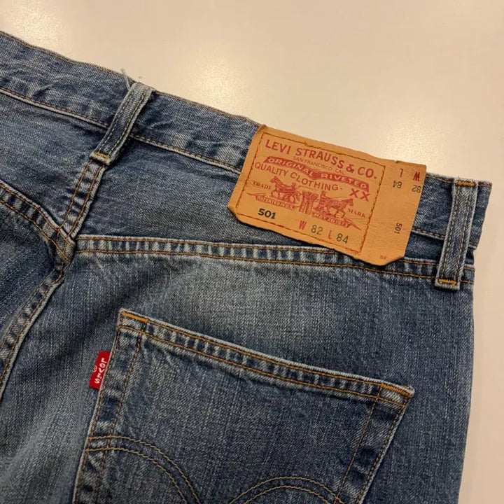 [SOLD OUT] [32x33] 리바이스 501 오리지널 데님 팬츠 청바지 D736