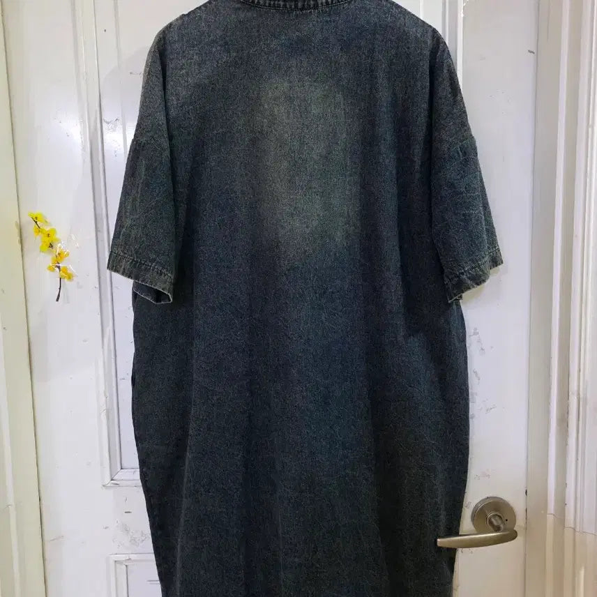 [SOLD OUT] 봄 여름  디자인이쁜  청 원피스  깨끗해요  가슴단면 63