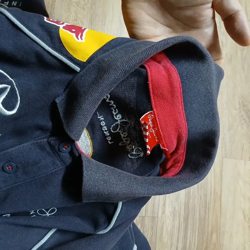 [SOLD OUT] 페페진스 레이싱 레드불 반팔 카라티 스트릿 빈티지 남녀공용