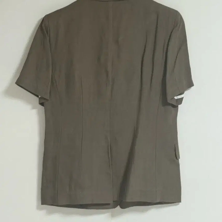 [BUNJANG] Linen Short Sleeve Jacket / 반팔 린넨 자켓 새상품