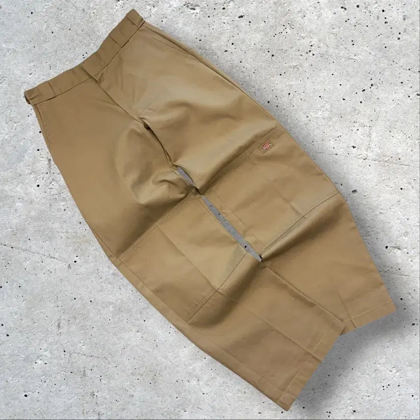 [BUNJANG] Dickies Double Knee Loose Fit Beige Work Pants / [32] 디키즈 더블니 루즈핏 베이지 워크 팬츠 D737