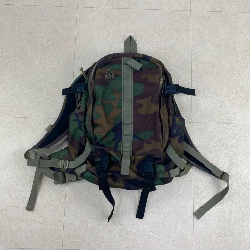 [SOLD OUT] 00s 나이키 acg 카모 카스트 40 백 팩 (Free)