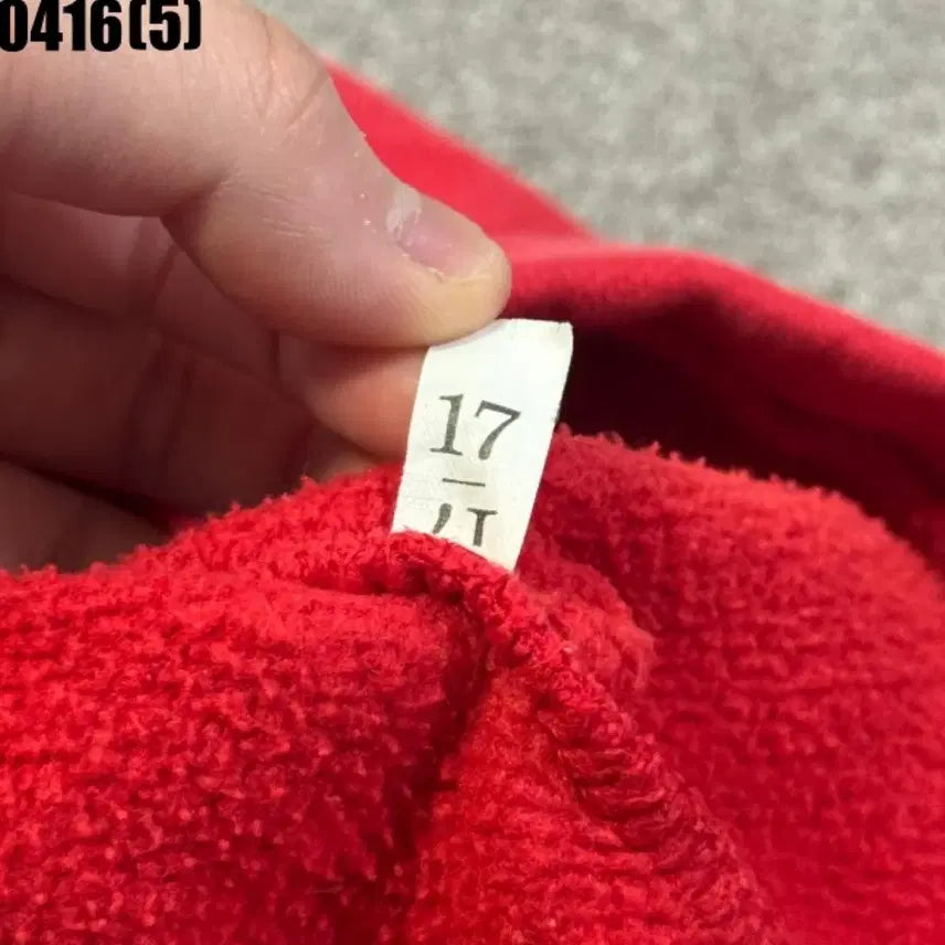 [BUNJANG] Kangol Red Sweatshirt / 캉골 빨간색 맨투맨 티셔츠