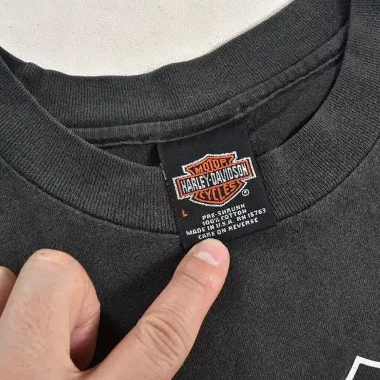 [BUNJANG] Harley Davidson Southern Nevada Las Vegas T-shirt / 90S 레어 USA 할리데이비슨 반팔티 M0283
