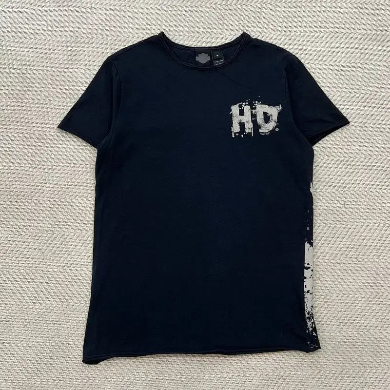 [BUNJANG] Harley-Davidson Painted Short Sleeve T-shirt / 할리데이비슨 페인팅 반팔티 r3508
