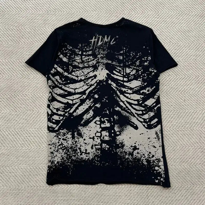 [BUNJANG] Harley-Davidson Painted Short Sleeve T-shirt / 할리데이비슨 페인팅 반팔티 r3508