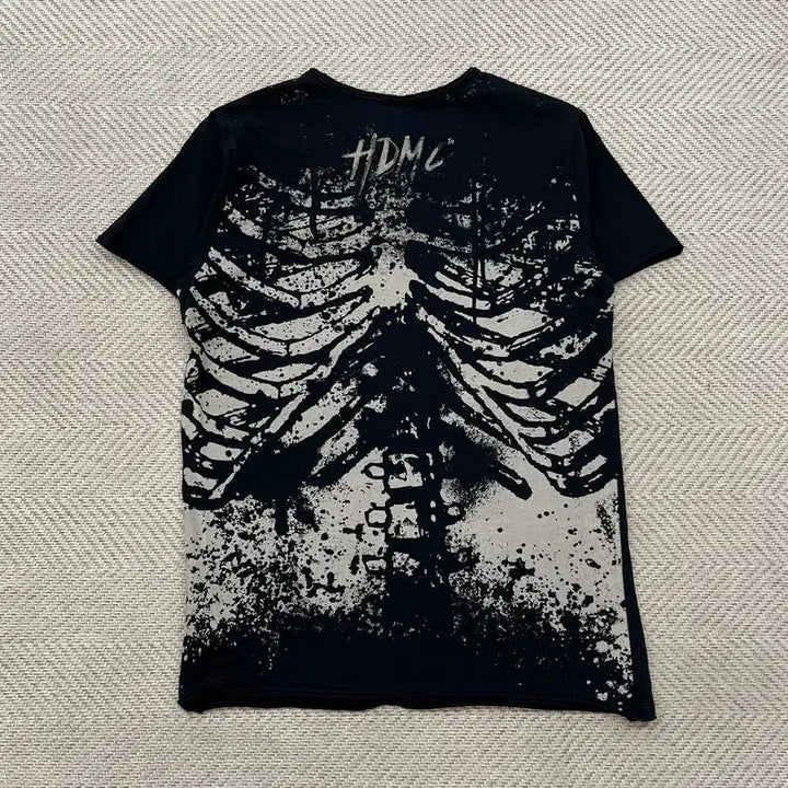 [BUNJANG] Harley-Davidson Painted Short Sleeve T-shirt / 할리데이비슨 페인팅 반팔티 r3508