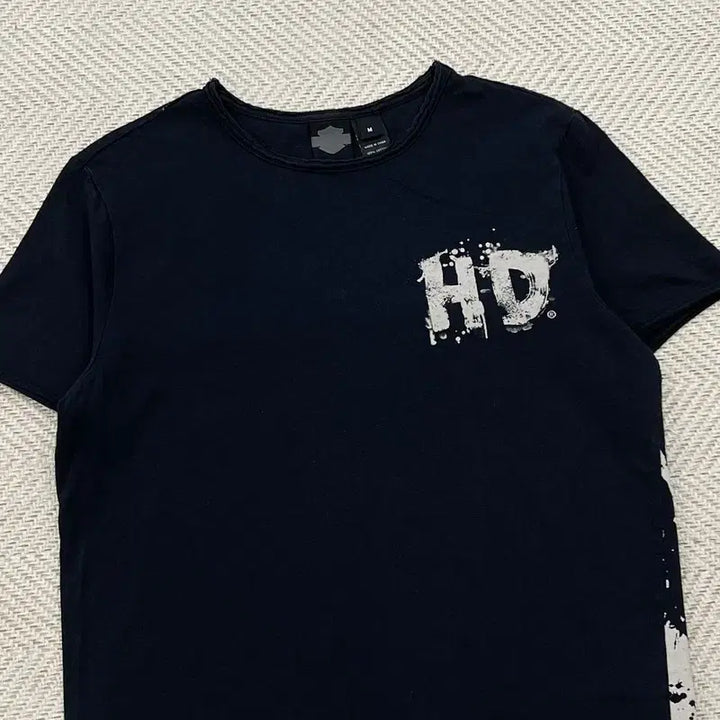 [BUNJANG] Harley-Davidson Painted Short Sleeve T-shirt / 할리데이비슨 페인팅 반팔티 r3508