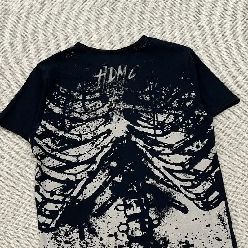 [BUNJANG] Harley-Davidson Painted Short Sleeve T-shirt / 할리데이비슨 페인팅 반팔티 r3508