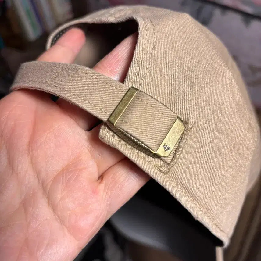 [SOLD OUT] 택포) 미국 구입 47 Brand MLB 리그 로고 NY 볼캡 베이지 모