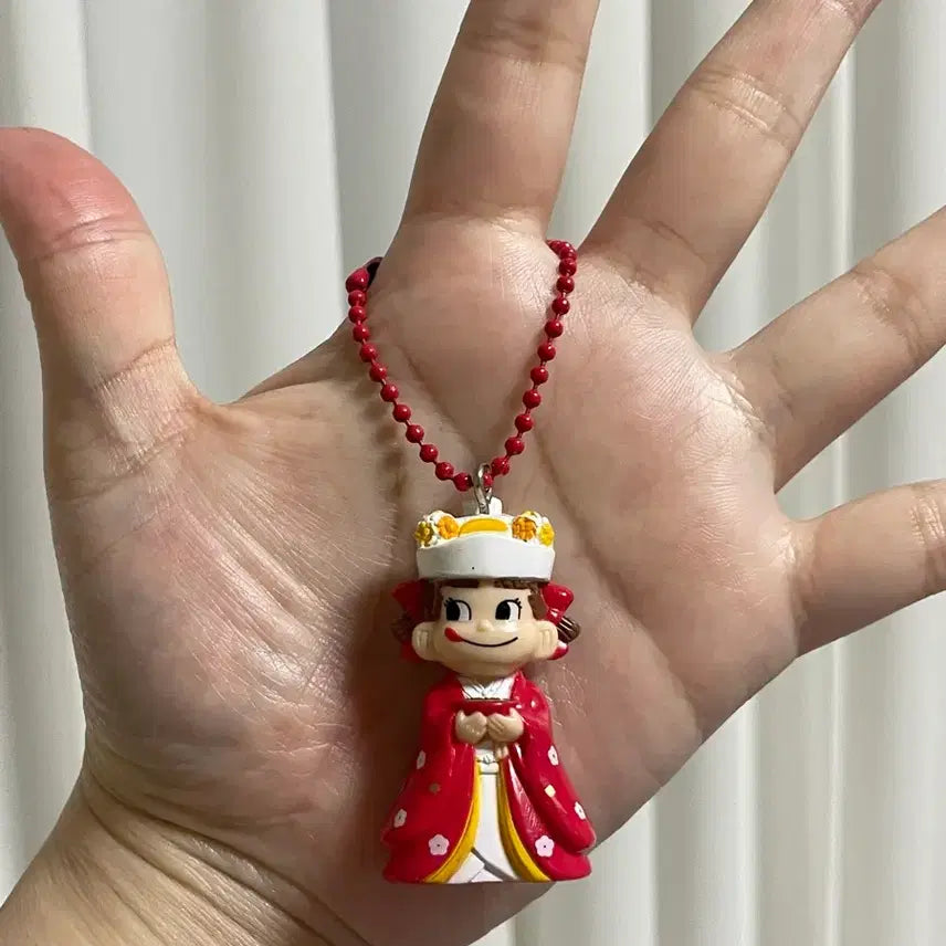 [BUNJANG] Peko-chan Vintage Keyring / 빈티지) 페코짱 키링