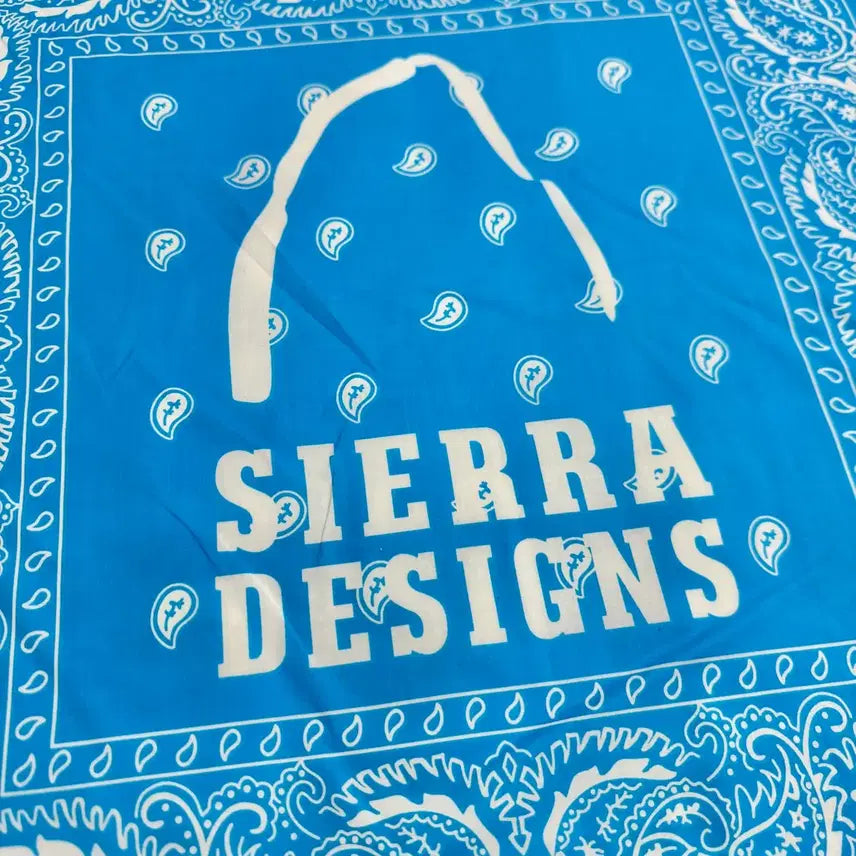 [BUNJANG] Sierra Designs Blue Paisley Bandana / 시에라디자인 블루 페이즐리 반다나