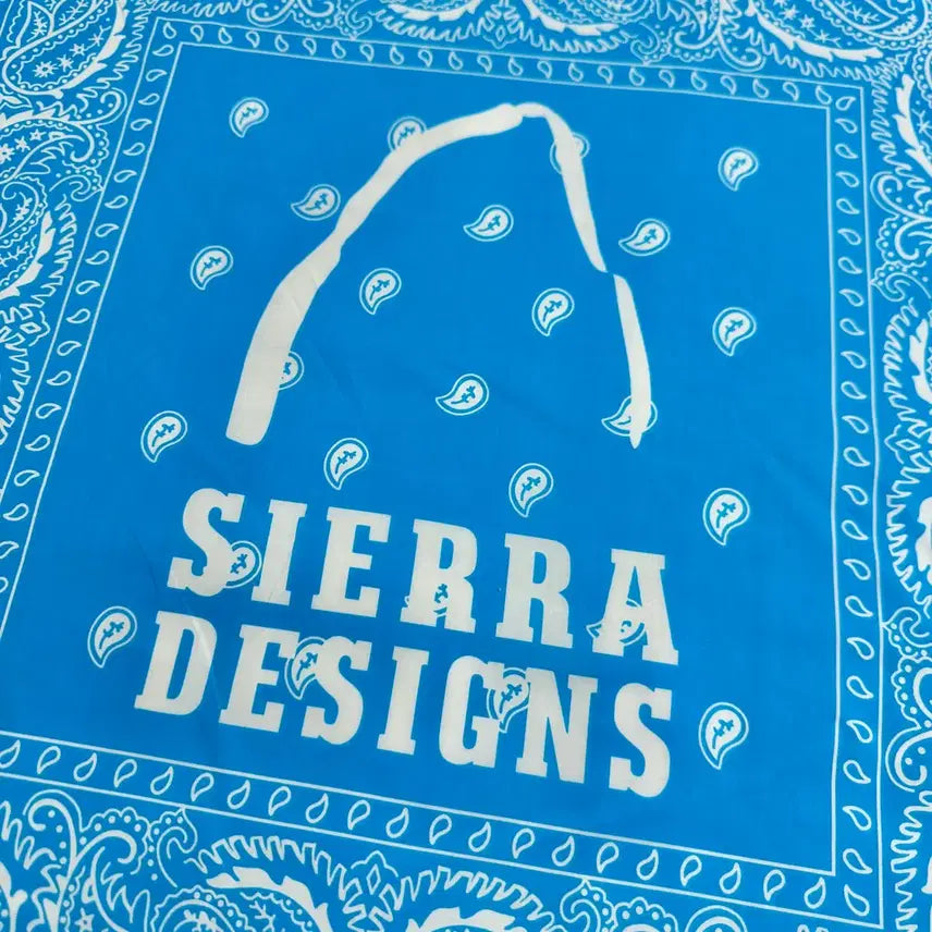 [BUNJANG] Sierra Designs Blue Paisley Bandana / 시에라디자인 블루 페이즐리 반다나