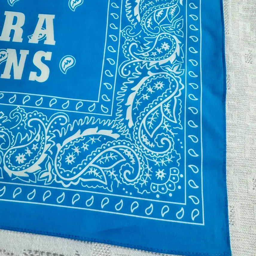 [BUNJANG] Sierra Designs Blue Paisley Bandana / 시에라디자인 블루 페이즐리 반다나