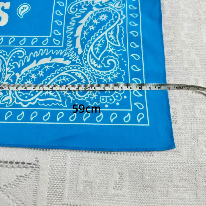 [BUNJANG] Sierra Designs Blue Paisley Bandana / 시에라디자인 블루 페이즐리 반다나