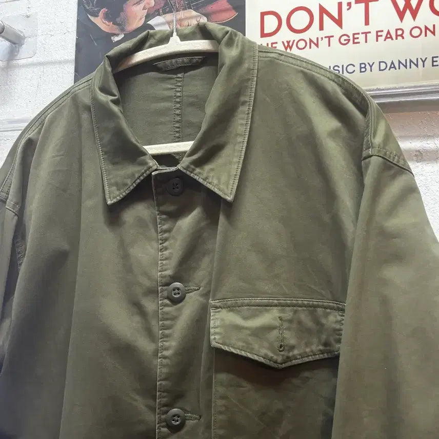 [BUNJANG] Uniqlo Oversized Fit Shirt Jacket / 유니클로 오버 핏 셔츠 자켓