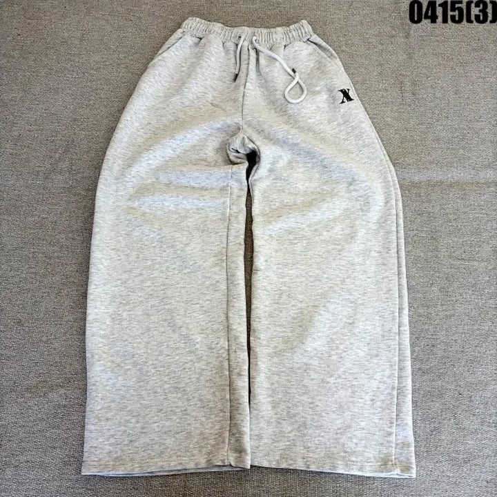 [BUNJANG] Avandress Embroidered Wide Training Pants / Avandress 자수 와이드 트레이닝 팬츠 0415(3)