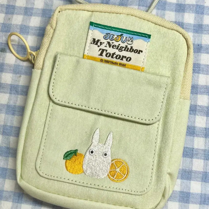 [BUNJANG] Totoro Jeju Collaboration Mini Cross Bag / 토토로 제주 콜라보 미니 크로스백