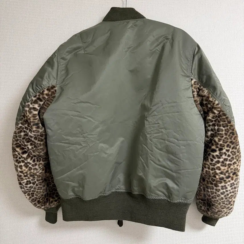 [BUNJANG] Wacko Maria MA-1 Khaki Jacket / 와코마리아 ma-1 카키