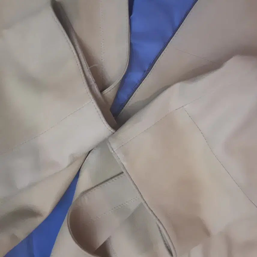 [BUNJANG] City Gee Beige Goat Leather Jacket / City Gee 베이지색 여성 가죽염소가죽