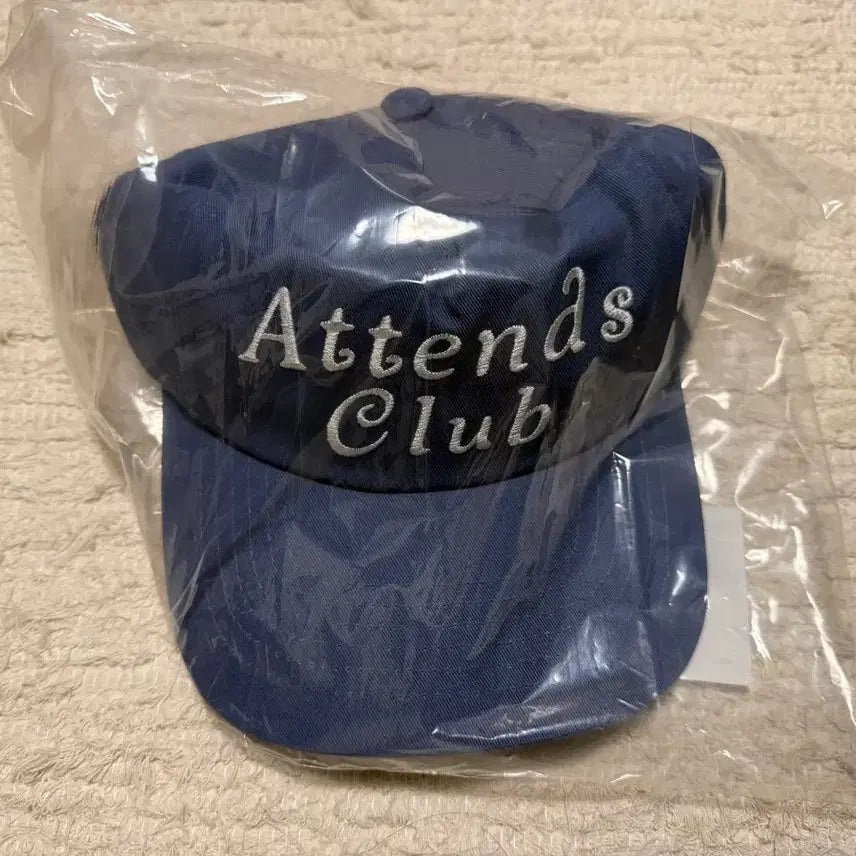 [BUNJANG] Attends Club Cap (Blue Gray) / Attends 어텐즈 클럽 캡 (블루 그레이)