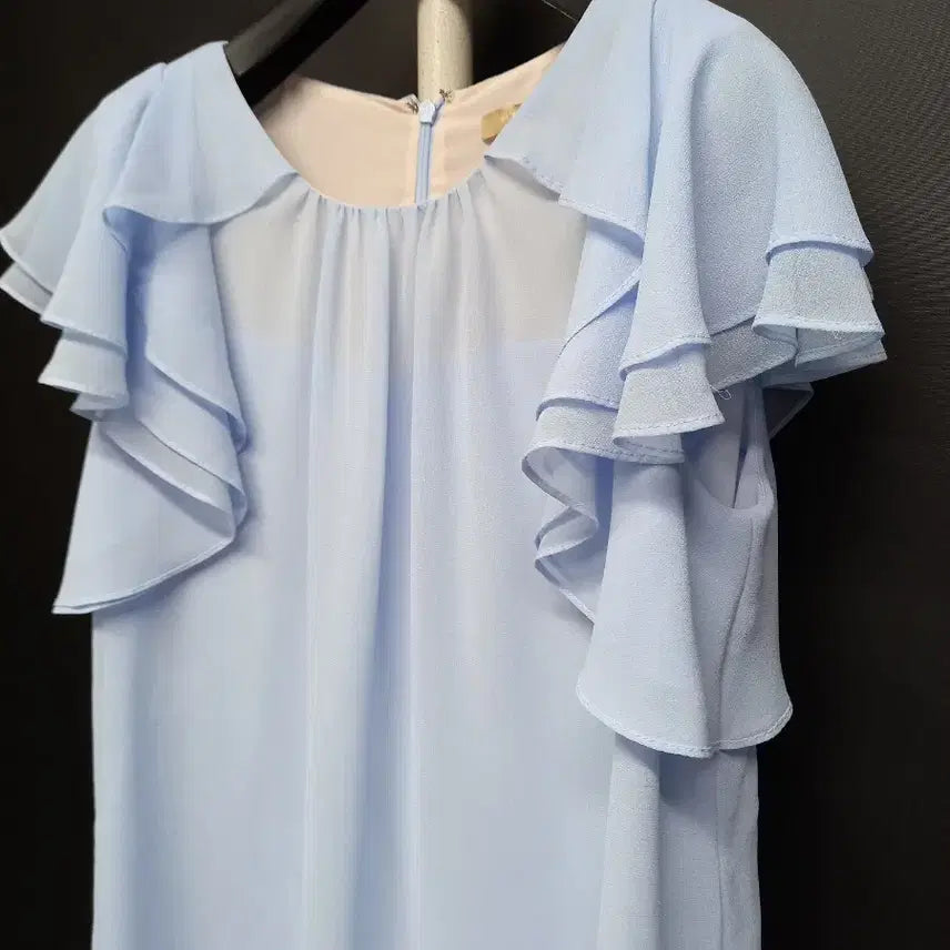 [SOLD OUT] 미니엄 쉬폰 러플 블라우스 55
