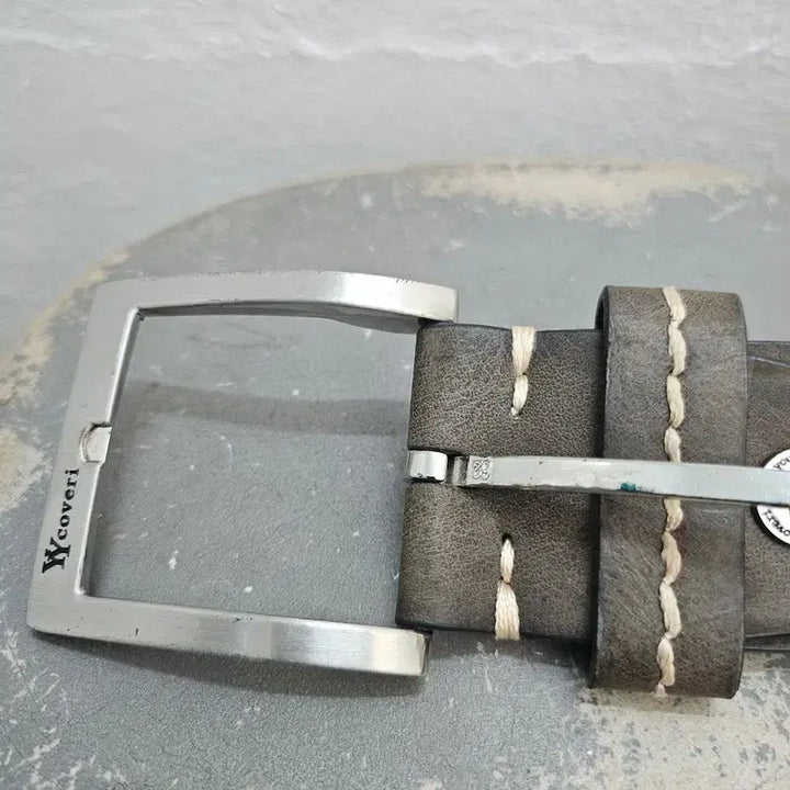 [BUNJANG] COVERI Leather Belt / COVERI 벨트 공용 34-37 J6178