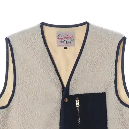 [BUNJANG] Lee Boa Fleece Pocket Vest XL / Lee 보아 플리스 포켓 베스트 XL