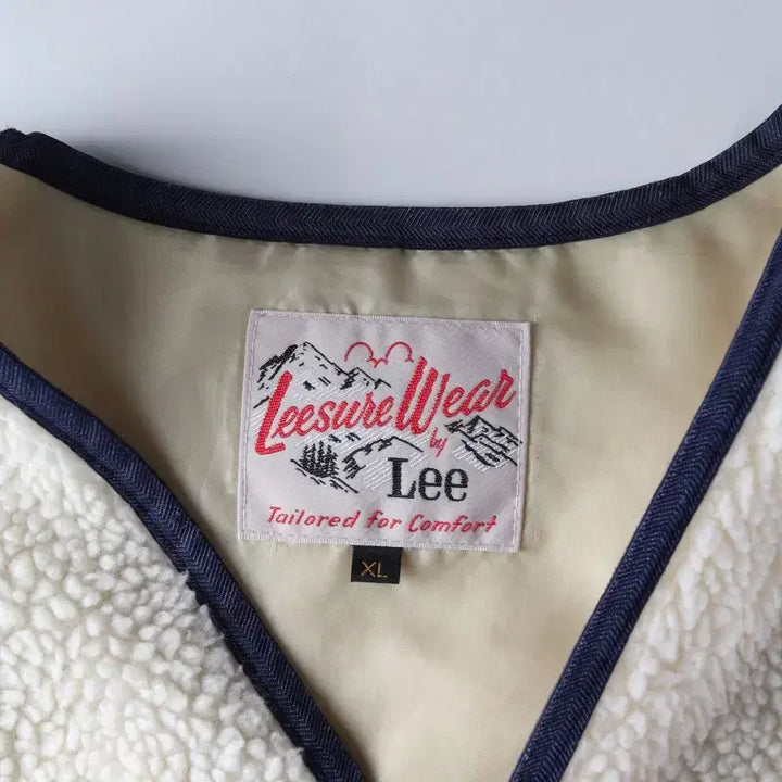 [BUNJANG] Lee Boa Fleece Pocket Vest XL / Lee 보아 플리스 포켓 베스트 XL